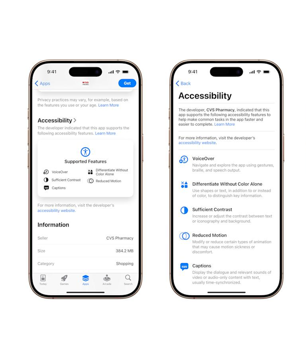 A closer look at Apple’s Accessibility Nutrition Labels | CANAXESS
